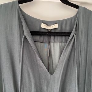 Halston Heritage Green Dress XS